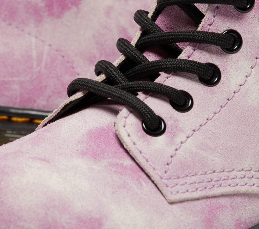 Dr.martens Norge Juniors 1460 Pascal Tie Dye Rosa Tie Dye K