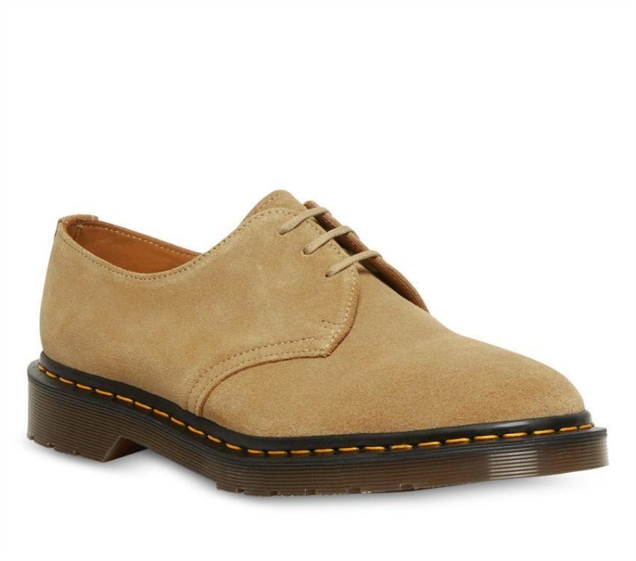 Dr.martens Norge Laget I England 1461 Nubuck Mandel Beige