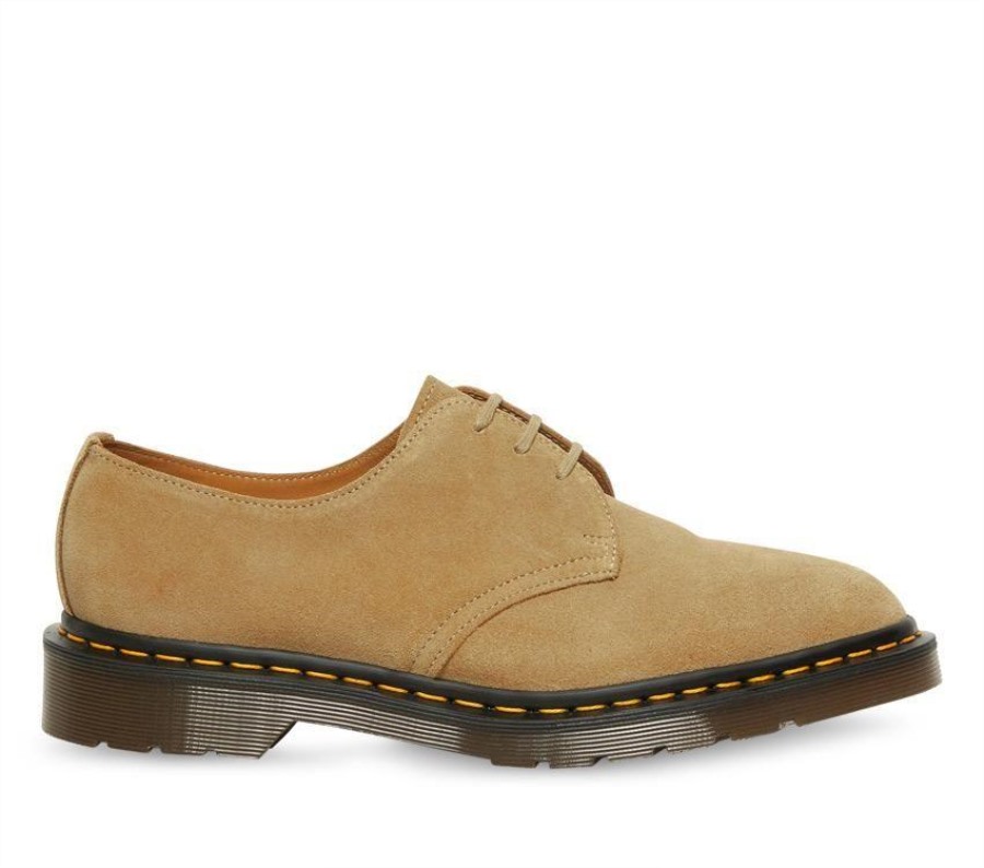 Dr.martens Norge Laget I England 1461 Nubuck Mandel Beige