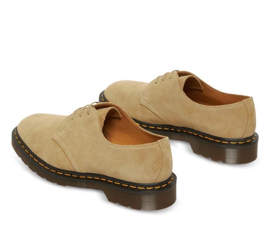 Dr.martens Norge Laget I England 1461 Nubuck Mandel Beige