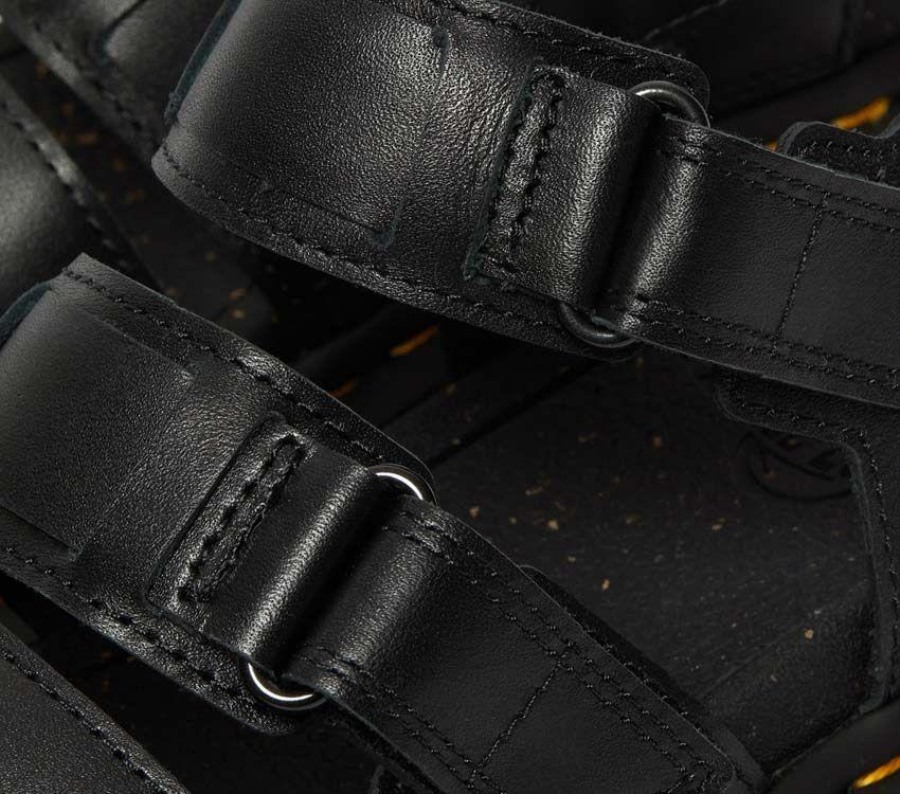 Dr.martens Norge Ricki Nappa Lux Sort