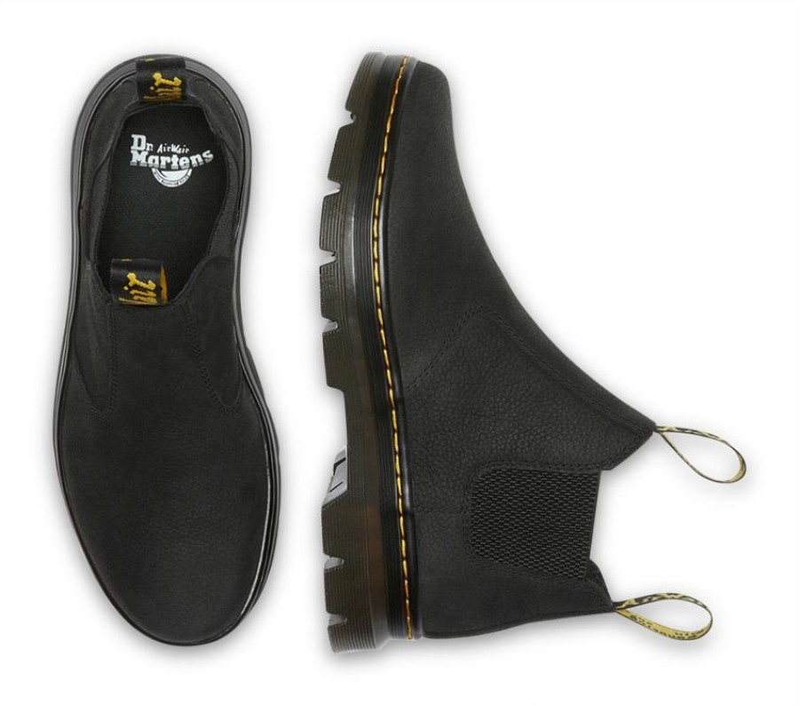 Hardie Ii Chelsea Boot Dr.martens Norge Black Pit Quarter