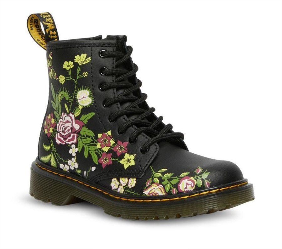 Junior 1460 Floral Bloom Dr.martens Norge Bloom K (svart)