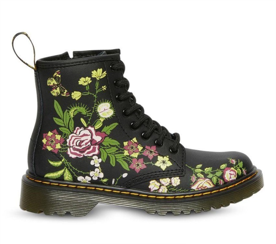 Junior 1460 Floral Bloom Dr.martens Norge Bloom K (svart)