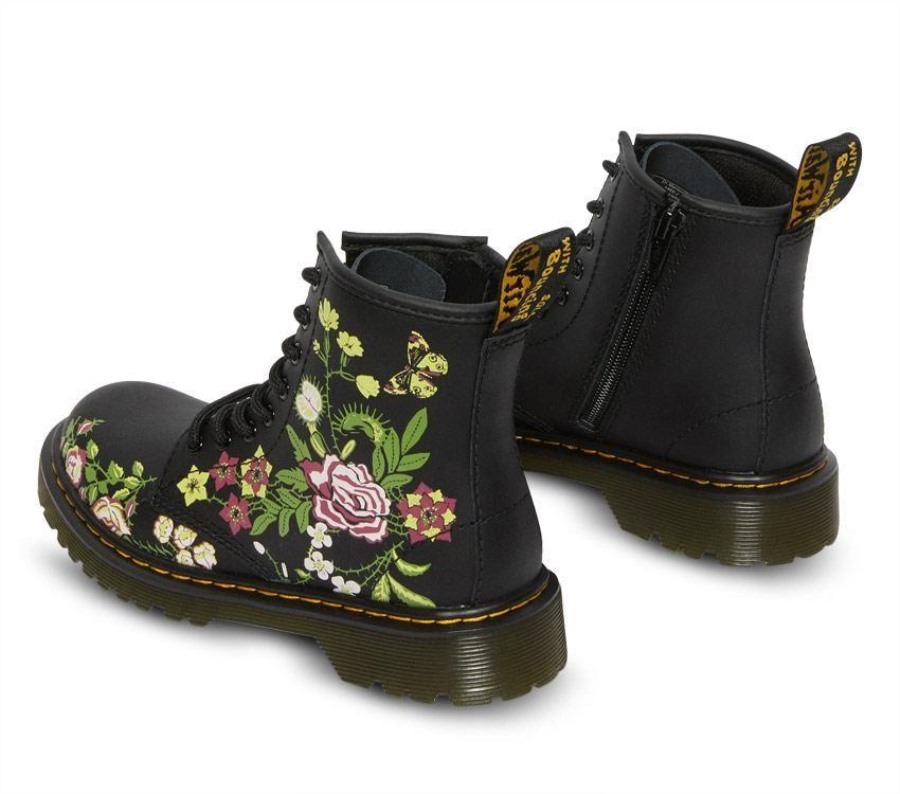 Junior 1460 Floral Bloom Dr.martens Norge Bloom K (svart)