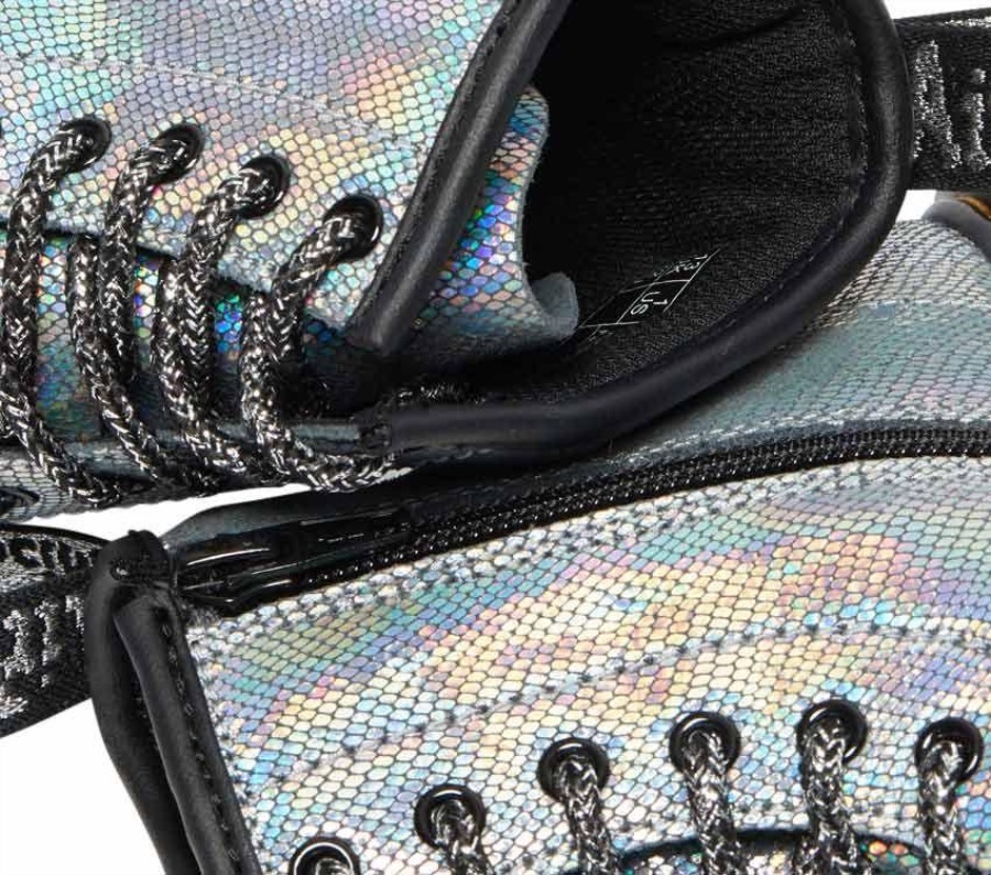 Junior 1460 Iriserende Krypdyr Dr.martens Norge Sølv