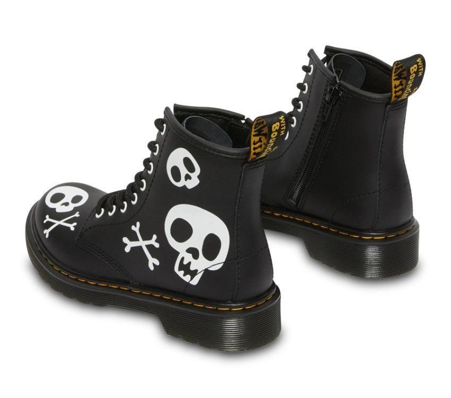 Juniorer 1460 Dr.martens Norge Xbones (svart)