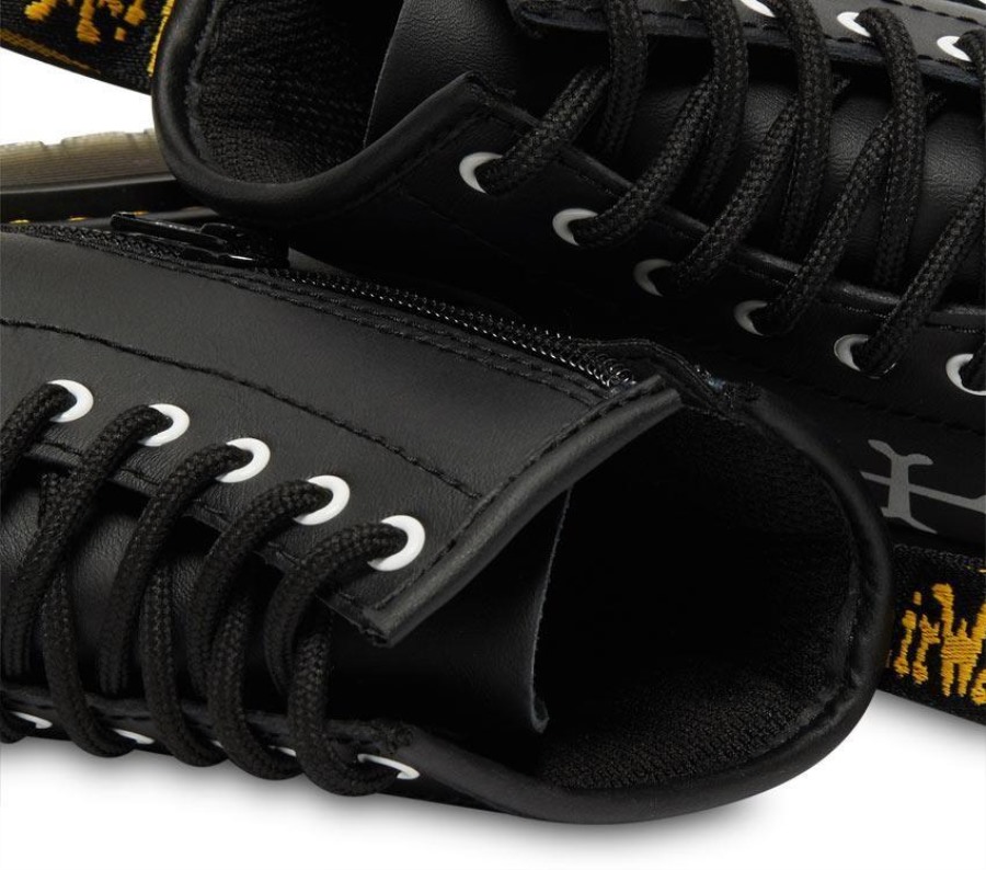 Juniorer 1460 Dr.martens Norge Xbones (svart)