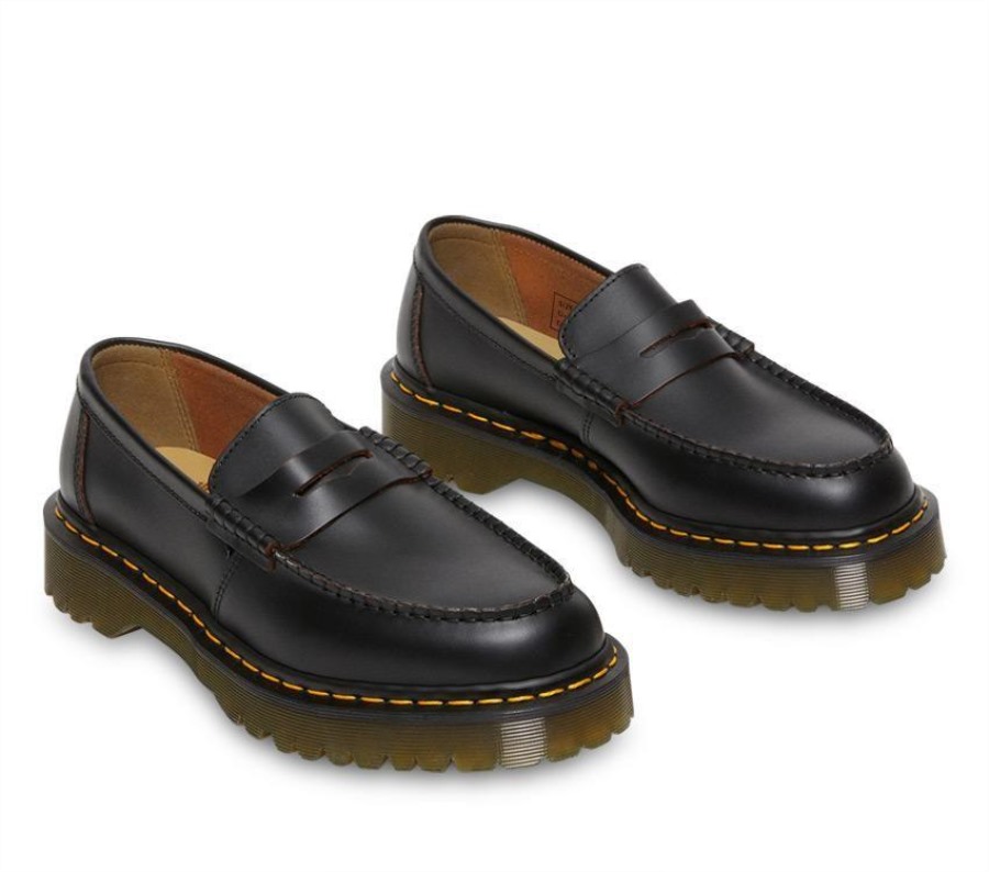 Laget I England Penton Bex Loafer Dr.martens Norge Svart Quilon