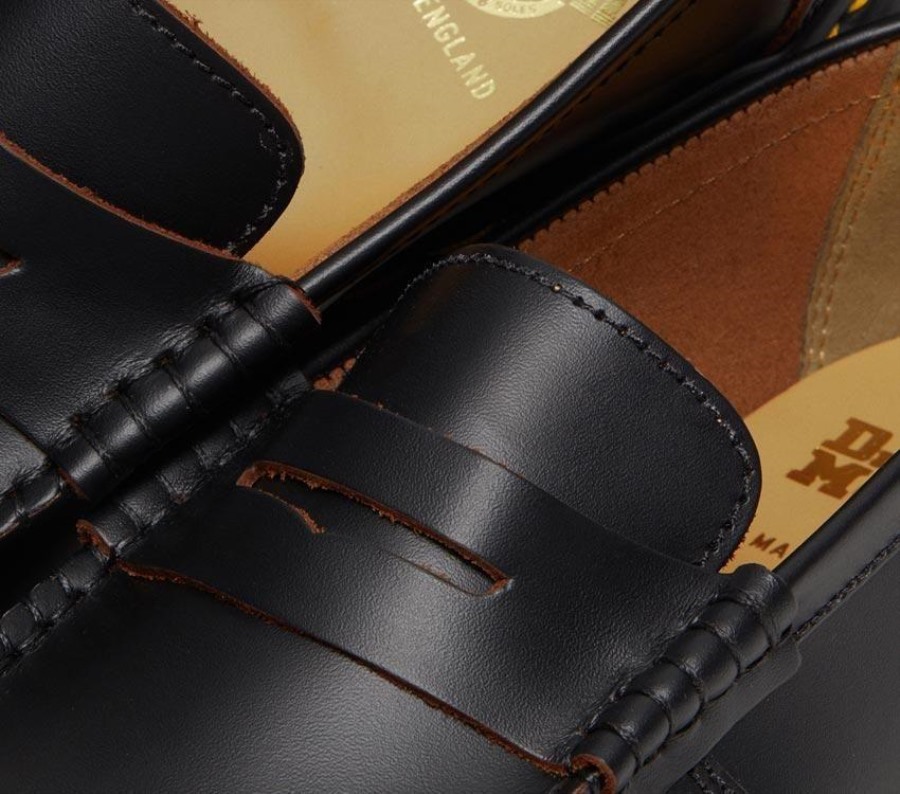 Laget I England Penton Bex Loafer Dr.martens Norge Svart Quilon
