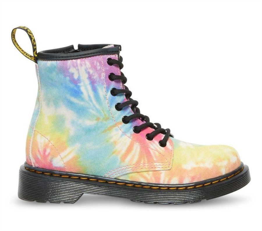 Multi Tie Dye Kids Dr.martens Norge Junior 1460 Tie Dye