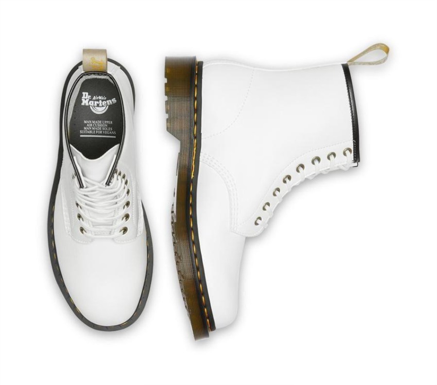 Optisk Hvit Kemble Pu Dr.martens Norge Vegan 1460 Kemble Pu