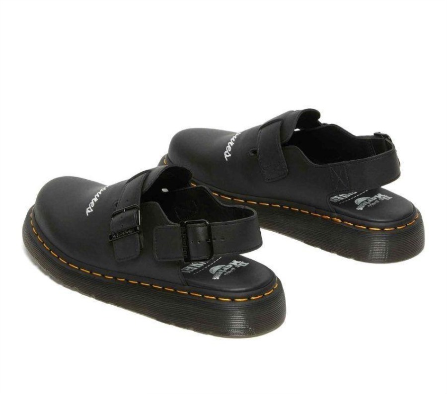 Gleder Jorge Nappa Dr.martens Norge Svart Nappa