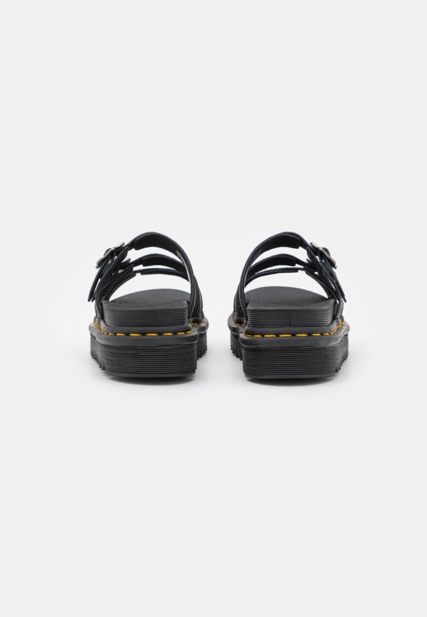 Black Hydro Dr.martens Norge Blaire Slide Heeled Mules