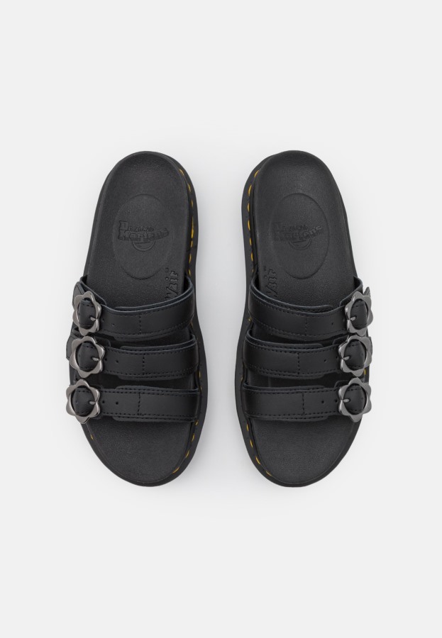 Black Hydro Dr.martens Norge Blaire Slide Heeled Mules