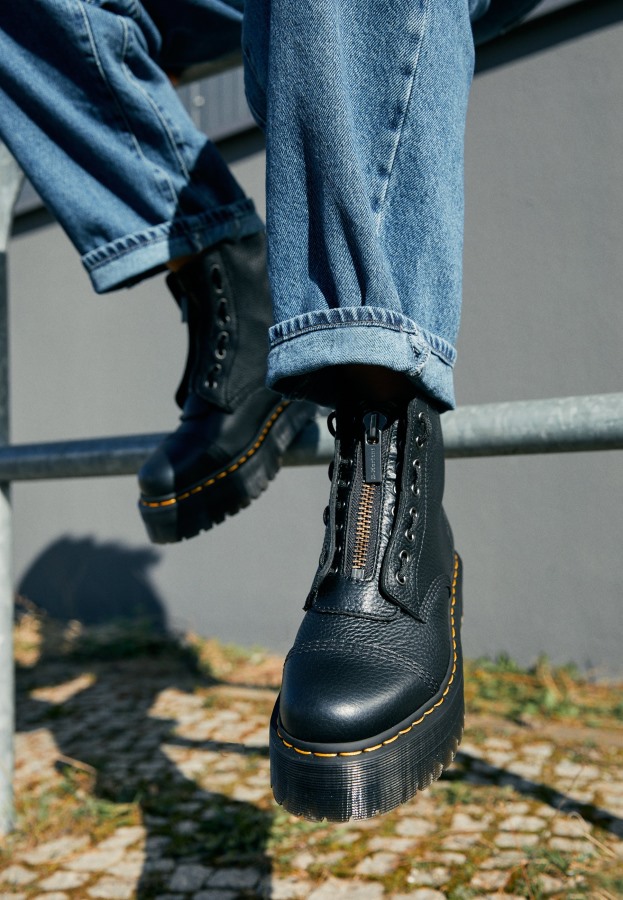 Sinclair Platform Ankelstøvletter Dr.martens Norge Svart