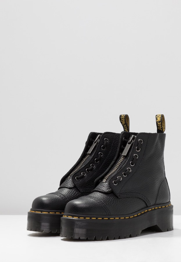 Sinclair Platform Ankelstøvletter Dr.martens Norge Svart