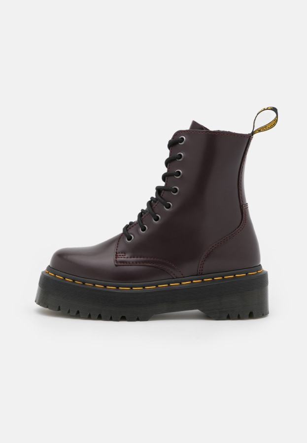 Jadon Platform Ankelstøvletter Dr.martens Norge Burgunder