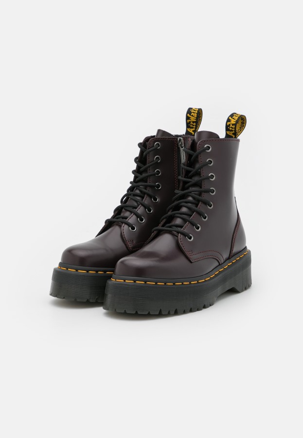 Jadon Platform Ankelstøvletter Dr.martens Norge Burgunder