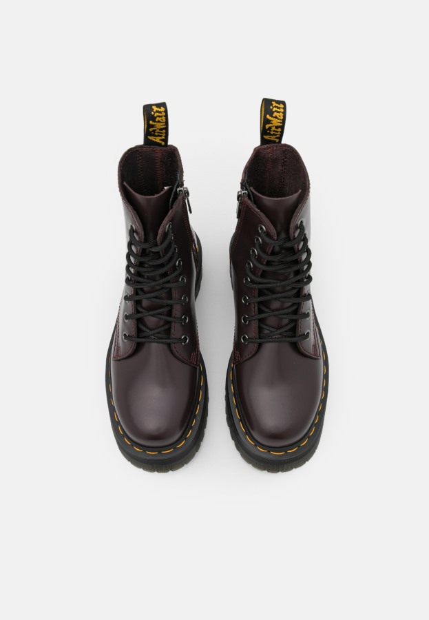Jadon Platform Ankelstøvletter Dr.martens Norge Burgunder