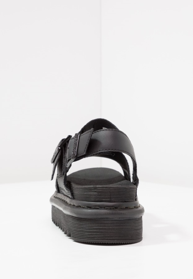 Dr.martens Norge Voss Platåsandaler Sorte