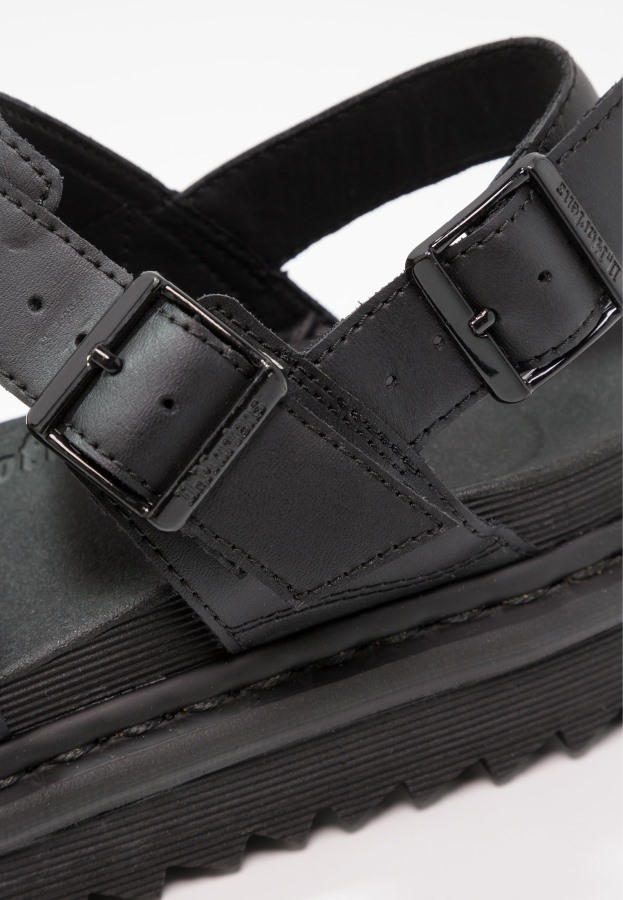 Dr.martens Norge Voss Platåsandaler Sorte