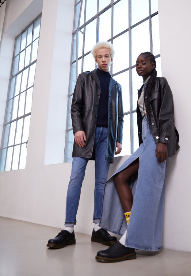 1461 Unisex Blonder Dr.martens Norge Svart