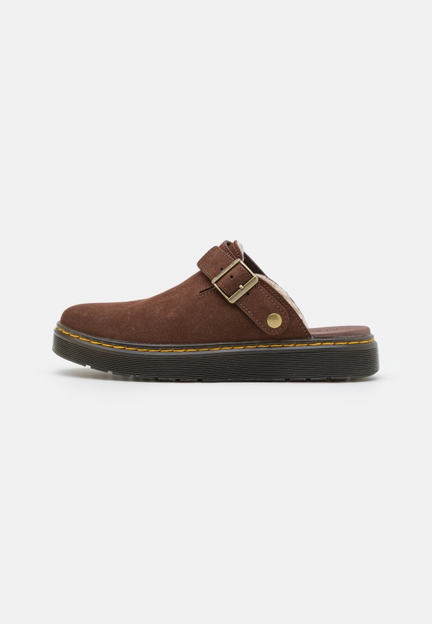 Mørkebrune Dr.martens Norge Carlson Unisex Muldyr