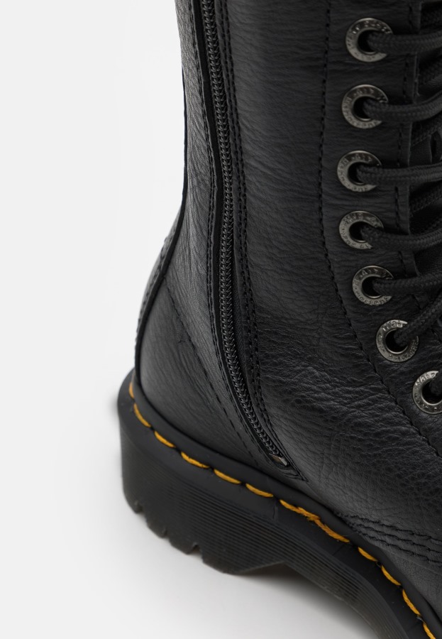 1b60 Bex Plattformstøvler Dr.martens Norge Svart Pisa