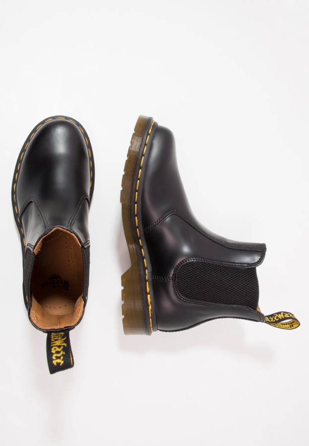 Sorte Dr.martens Norge 2976 Chelsea Klassiske Ankelstøvletter