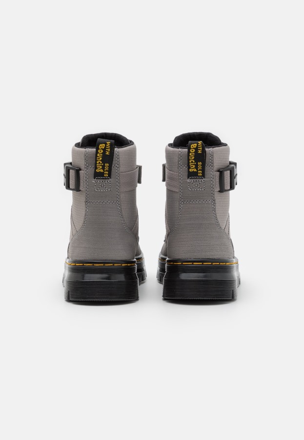 Dr.martens Norge Combs Tech Unisex Ankelstøvletter Med Snøring Sinkgrå