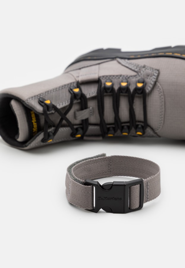 Dr.martens Norge Combs Tech Unisex Ankelstøvletter Med Snøring Sinkgrå