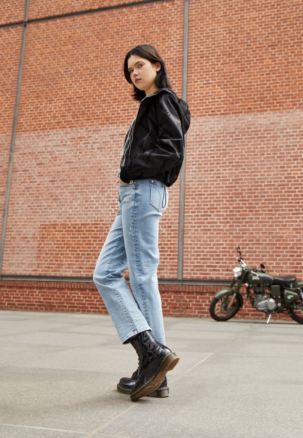 Sort Dr.martens Norge 1460 8 Eye Boot Lamper Ankelstøvletter Med Snøring