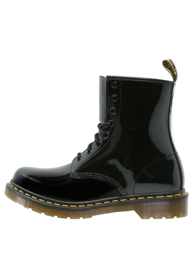 Sort Dr.martens Norge 1460 8 Eye Boot Lamper Ankelstøvletter Med Snøring