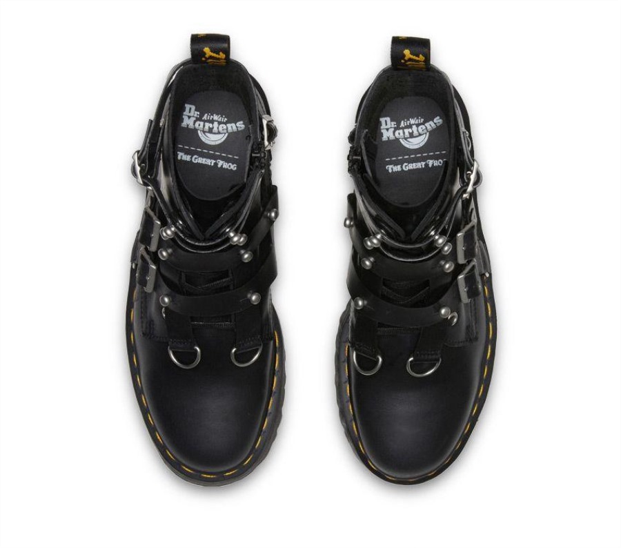 Dr.martens Norge Jadon Tgf Svart Oljeaktig Illusjon