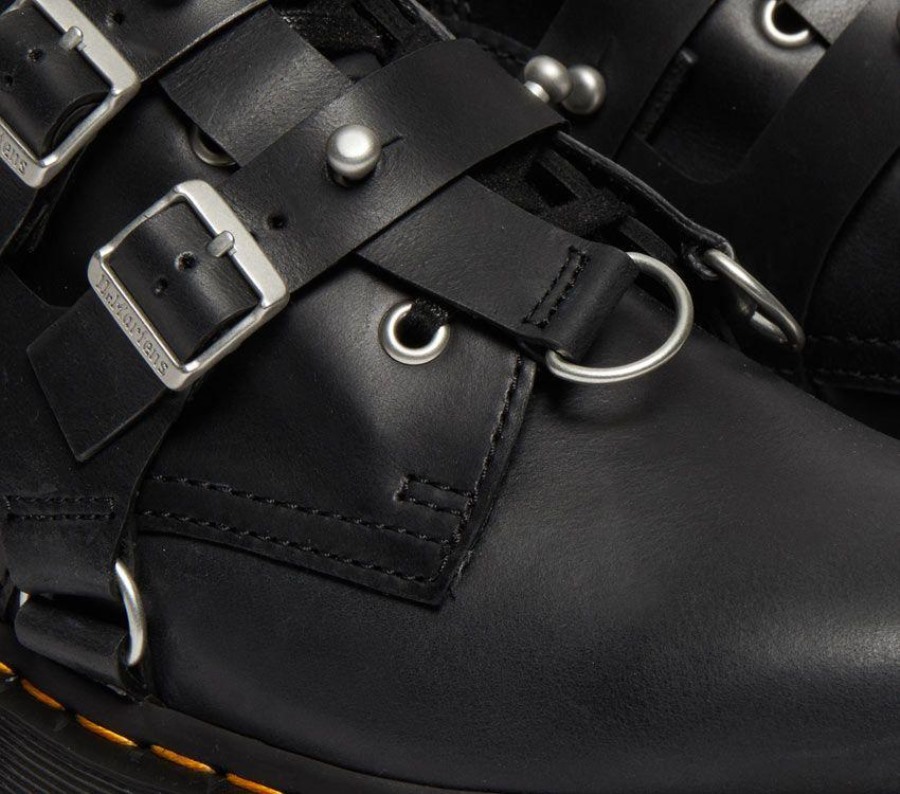 Dr.martens Norge Jadon Tgf Svart Oljeaktig Illusjon