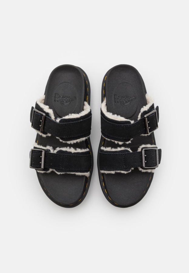 Dr.martens Norge Myles Unisex Tøfler Svart