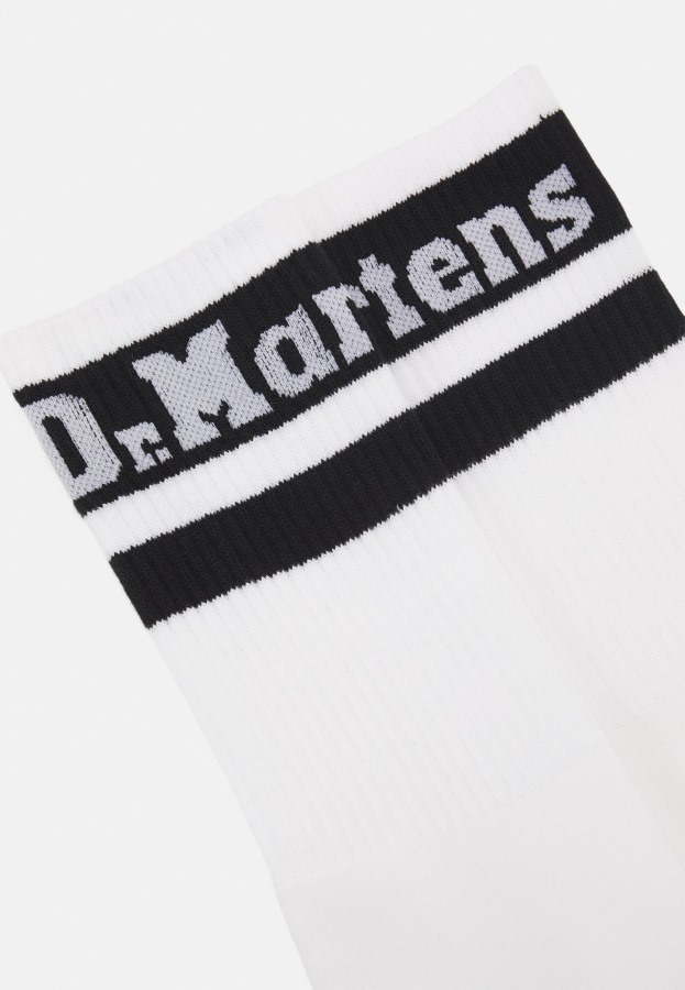 Hvite Dr.martens Norge Atletisk Unisex 3-pack Sokker