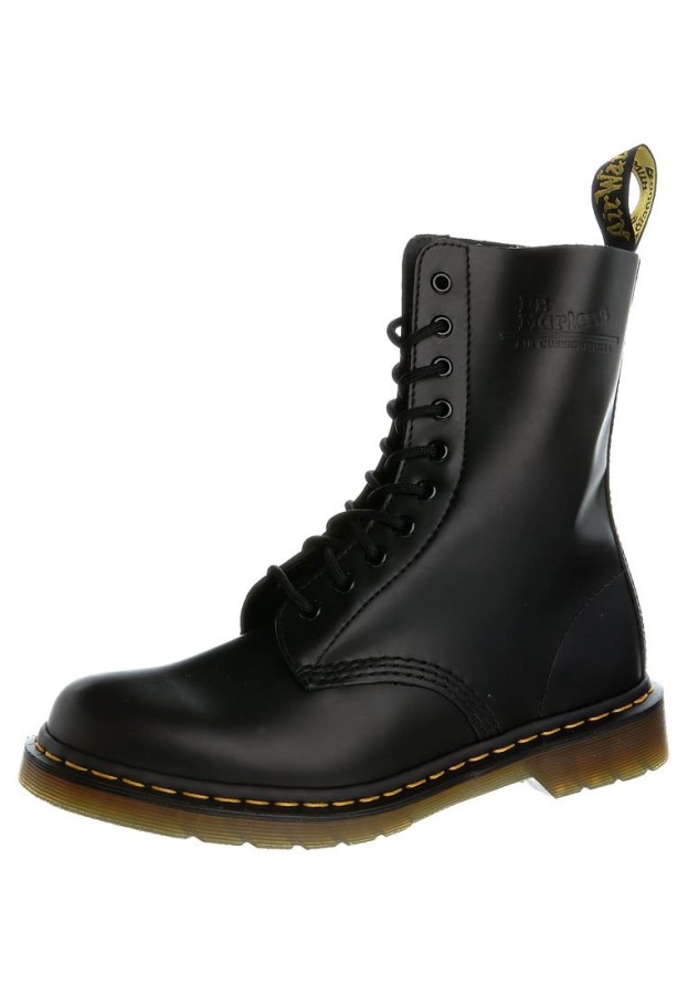 Sort Dr.martens Norge Originals 1490 10 Eye Boot Snørestøvler