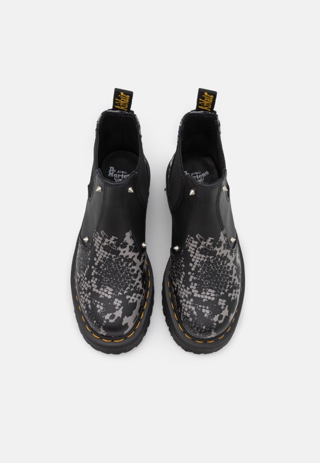Svarte Backhand Dr.martens Norge 2976 Quad Platform Ankelstøvletter