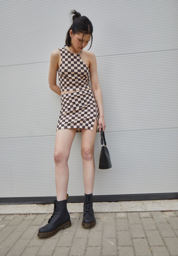 1460 Vonda Mono Lace Up Ankel Boots Dr.martens Norge Black