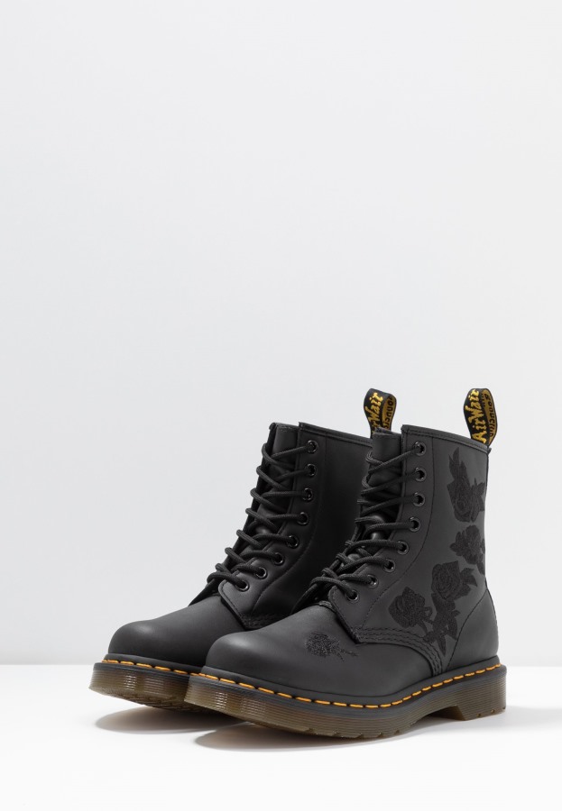 1460 Vonda Mono Lace Up Ankel Boots Dr.martens Norge Black