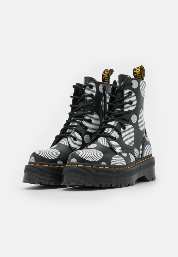 Dr.martens Norge Jadon Ankelstøvletter Med Snøre Svart