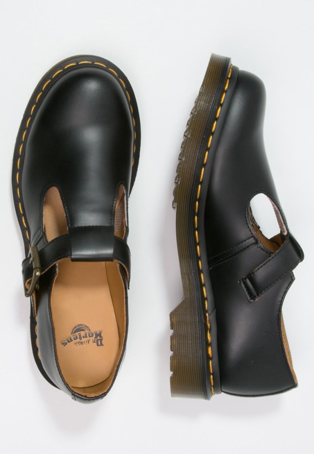 Dr.martens Norge Polley Slip Ons Sort