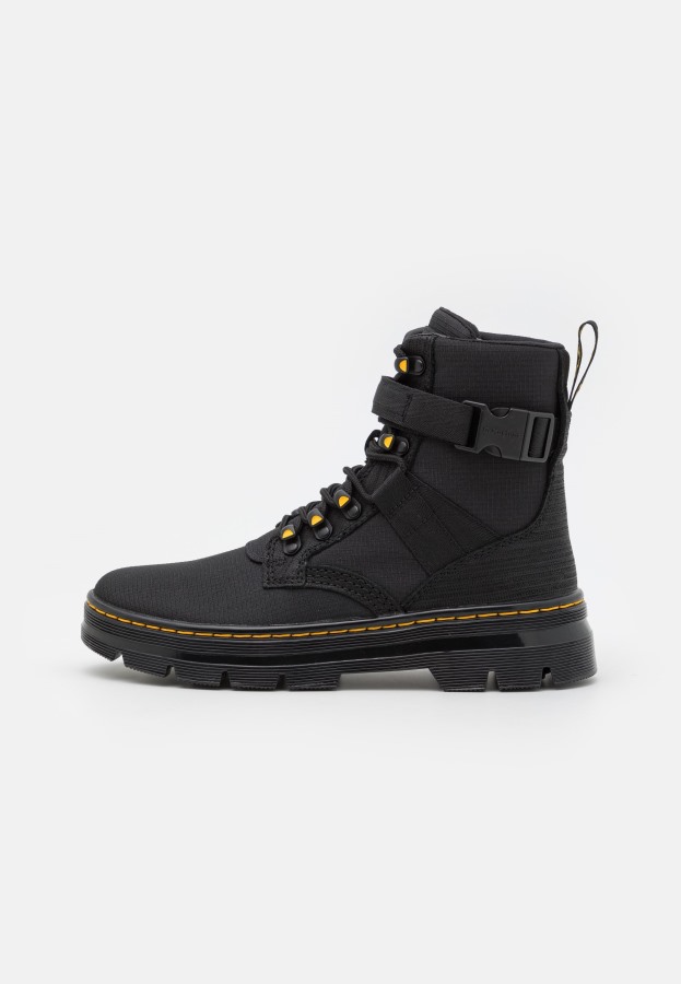 Dr.martens Norge Combs Tech Ii Unisex Ankelstøvletter Med Snøre Svart