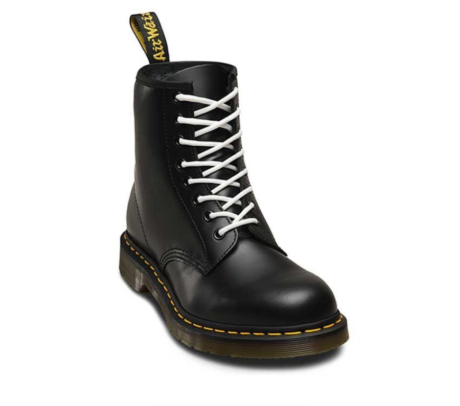 140cm Runde Lisser (8 10 øye) Dr.martens Norge Hvite Runde