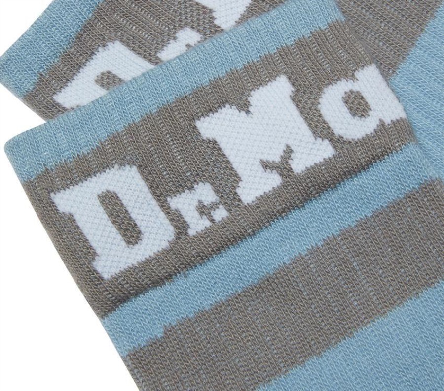 Atletisk Logosokk Dr.martens Norge Svart Bomullsblanding