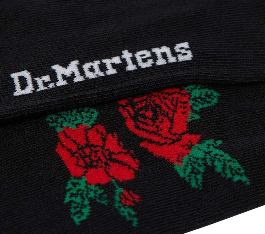 Black Dr.martens Norge Vonda Long Sock