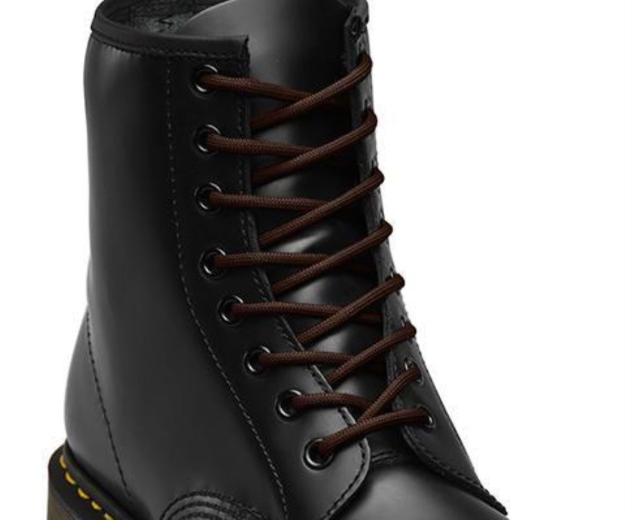 Brune Runde Dr.martens Norge Runde Lisser (8 10 øye)