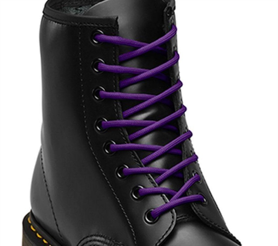 Dr.martens Norge 140cm Runde Lisser (8 10 øye) Lilla